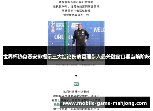 世界杯热身赛安排揭示三大结论伤病管理步入最关键窗口期当前阶段 世界杯热身赛安排揭示三大结论伤病管理步入最关键窗口期当前阶段